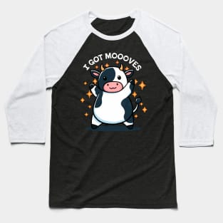 I got Moooves Baseball T-Shirt